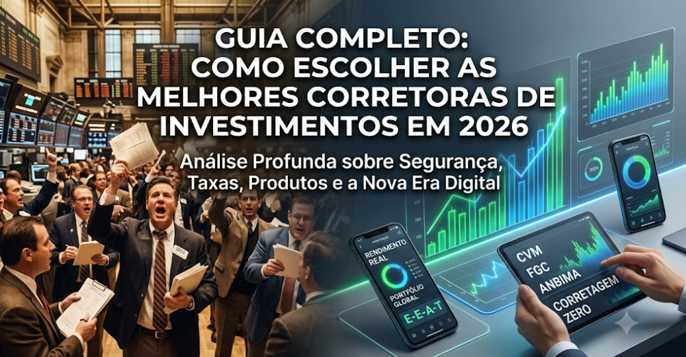 Como Escolher as Melhores Corretoras de Investimentos em 2026