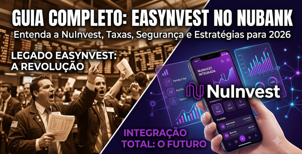 Easynvest no Nubank: NuInvest e o Futuro dos Seus Investimentos